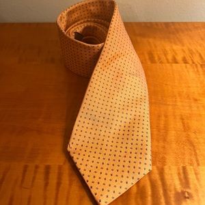 Hermes necktie- Orange small H